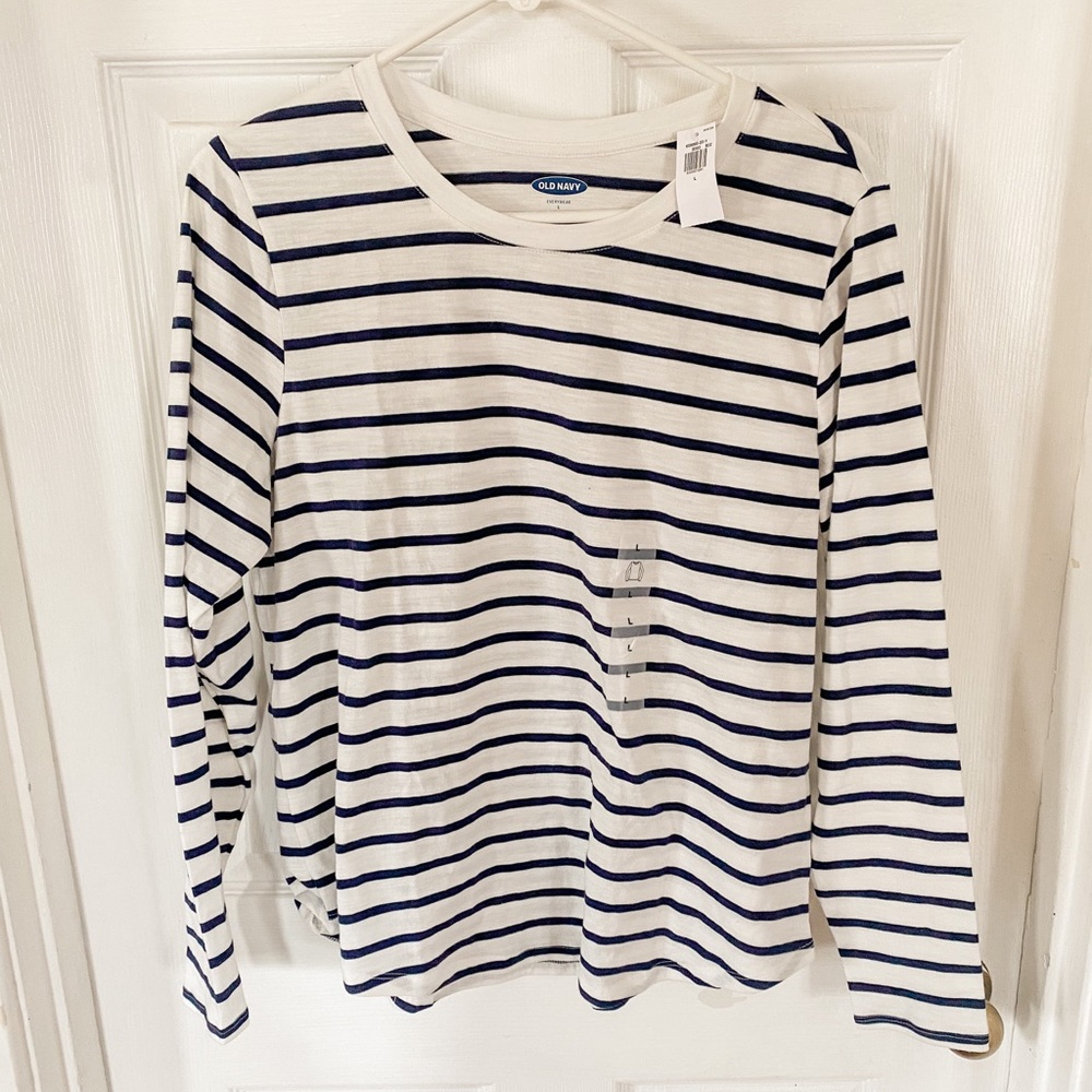 Everywear Long Sleeve Striped T-shirt